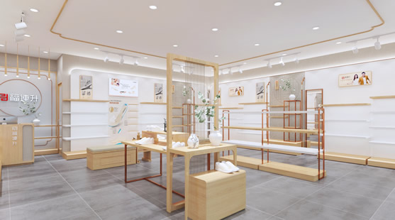 福連升店面形象效果圖