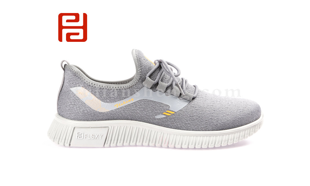 福連升春款男士輕便透氣運(yùn)動(dòng)鞋飛織休閑男鞋圖片