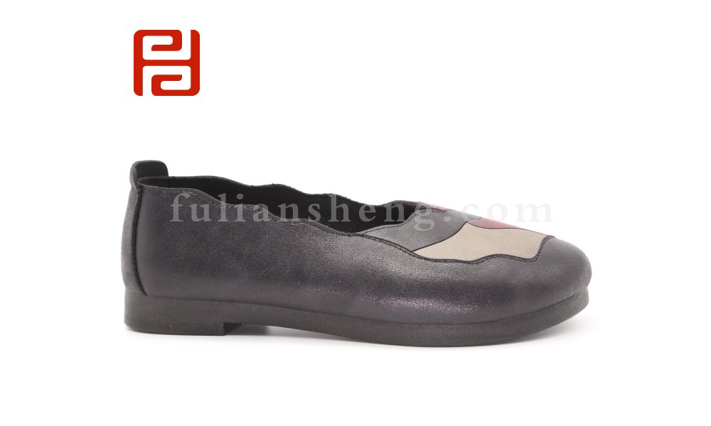 福連升媽媽鞋軟底棉麻寬腳女休閑奶奶單鞋中老年鞋圖片