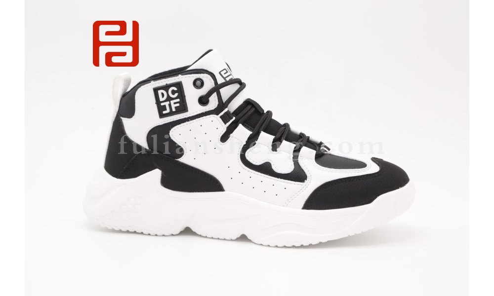 福連升秋季港風男鞋百搭網紅時尚運動鞋圖片