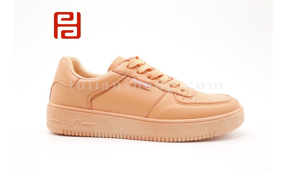 經典小白鞋板鞋白桔綠色男鞋休閑鞋滑板鞋棉麻舒適圖片