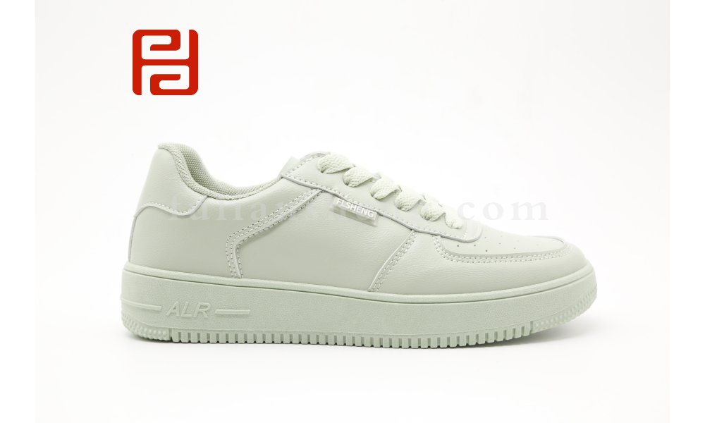 經典小白鞋板鞋白桔綠色男鞋休閑鞋滑板鞋棉麻舒適圖片