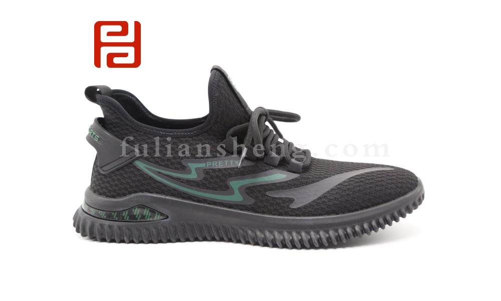 福連升2020冬季新款保暖飛織橡膠底時(shí)尚運(yùn)動(dòng)鞋圖片