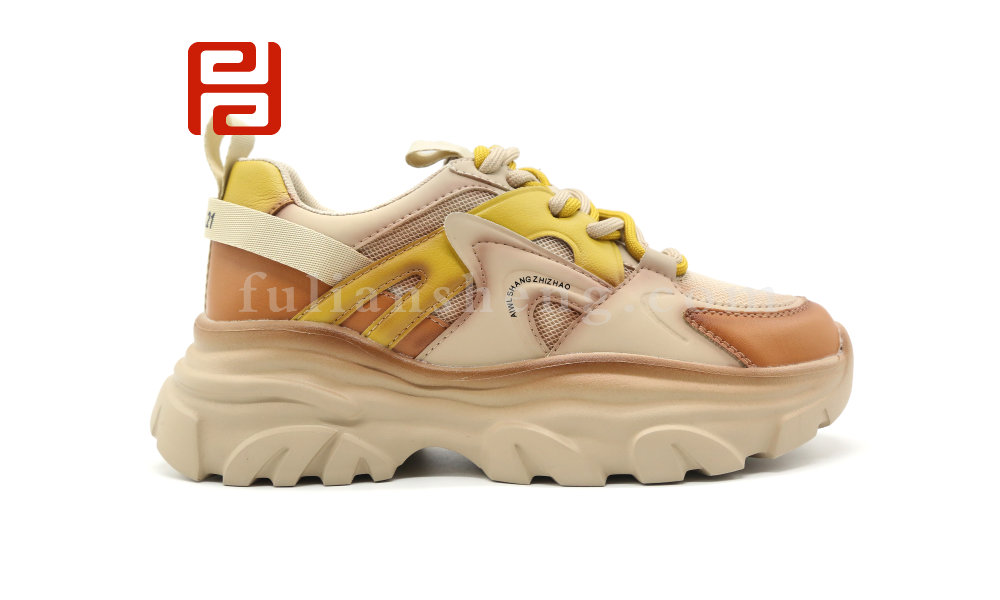 福連升秋季時尚運動鞋女鞋單鞋厚底老爹鞋