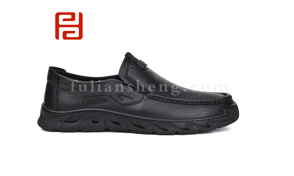 福連升春秋休閑商務男鞋舒適工作單鞋