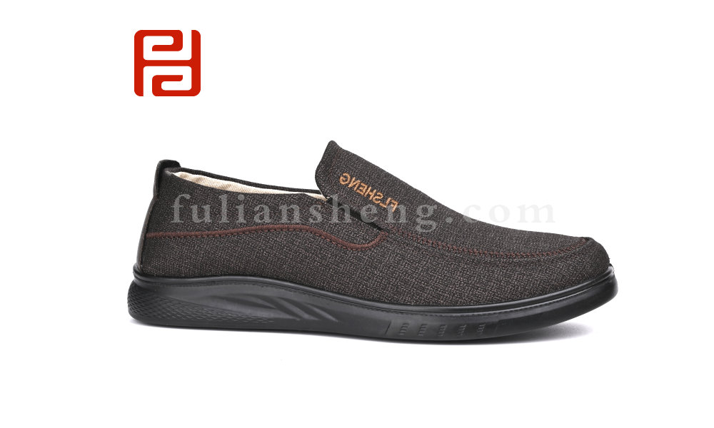 福連升春秋男款單鞋休閑舒適養生中老年鞋