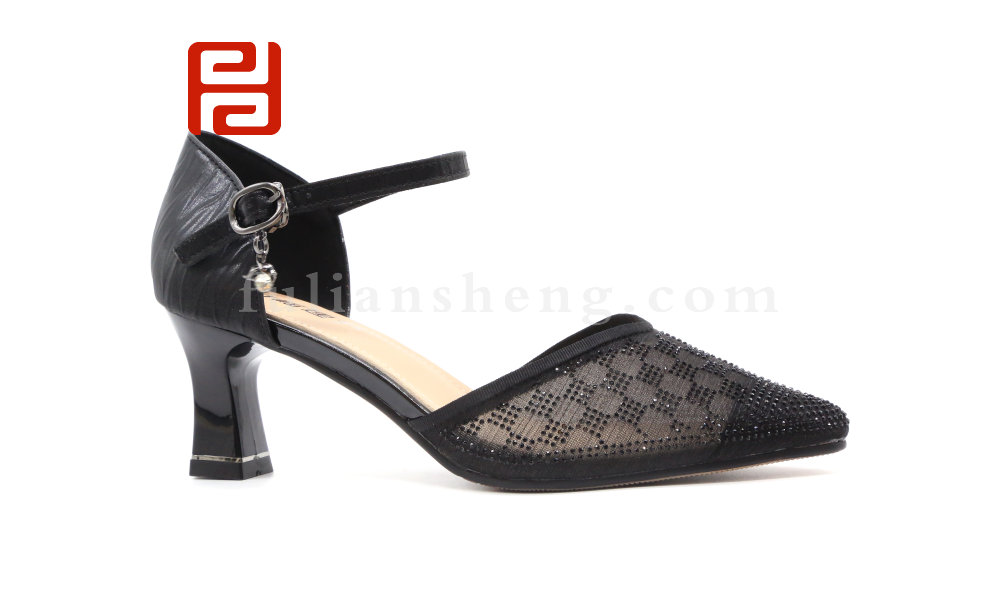 福連升夏季女鞋輕松工作中空鞋時(shí)裝鞋