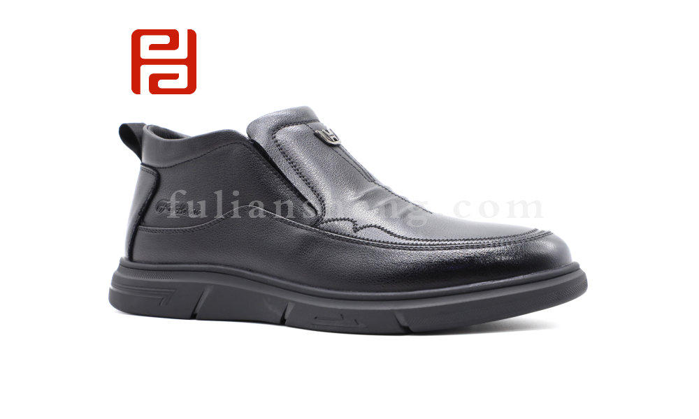 福連升冬季新款輕松工作男鞋商務休閑商務鞋