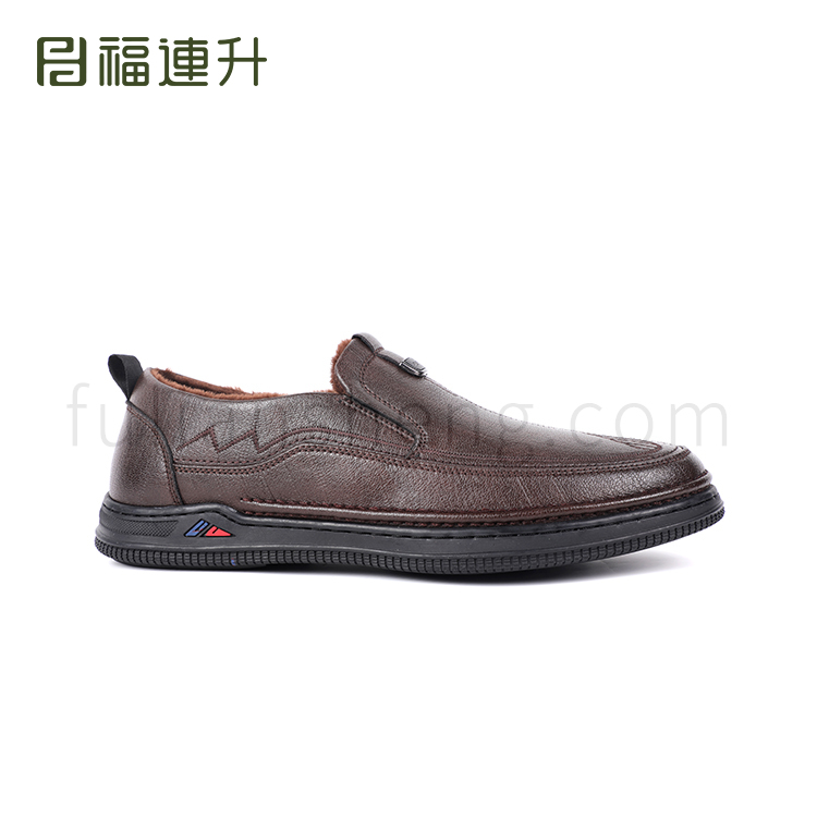 福連升冬季商務(wù)休閑男鞋