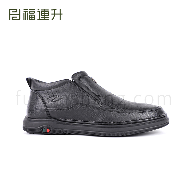 福連升冬季新款商務休閑紳士男鞋