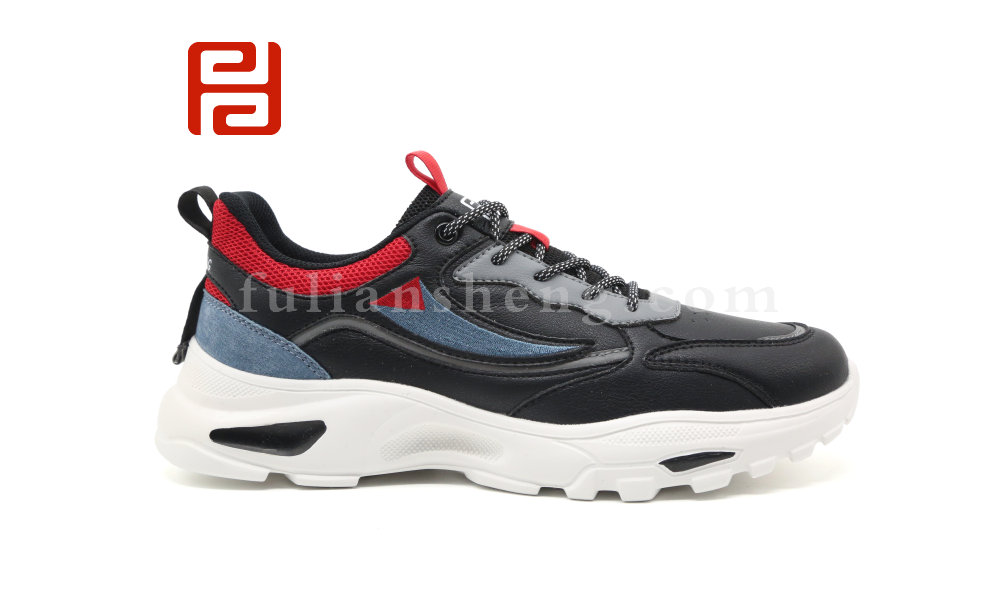 福連升休閑運動鞋男鞋網紅百搭潮流漫步鞋軟底舒適中青年鞋圖片