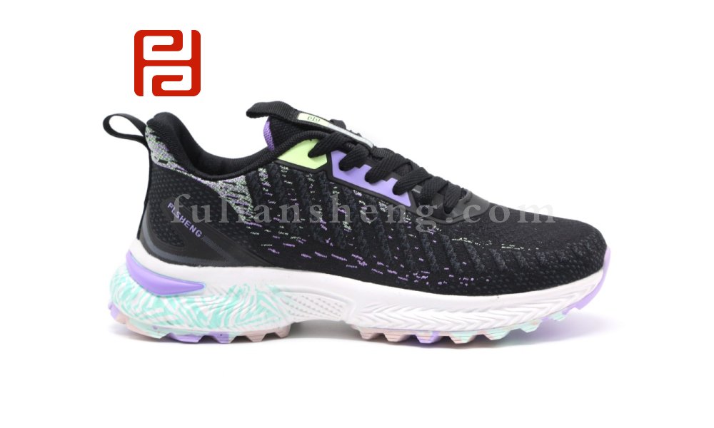 福連升秋季休閑運動女鞋馬拉松梭織防滑透氣舒適旅游鞋