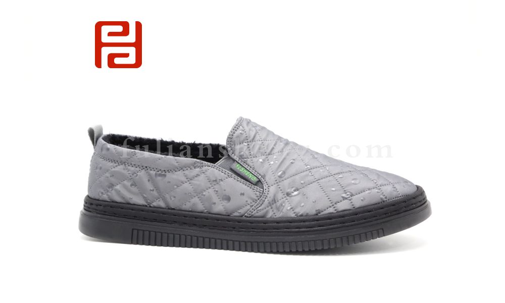 福連升休閑鞋男鞋冬季加絨一腳蹬懶人老北京布鞋板鞋圖片