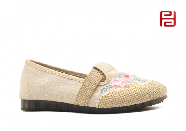 福連升夏季女鞋漢唐風(fēng)韻北京布鞋中國(guó)風(fēng)尚休閑鞋