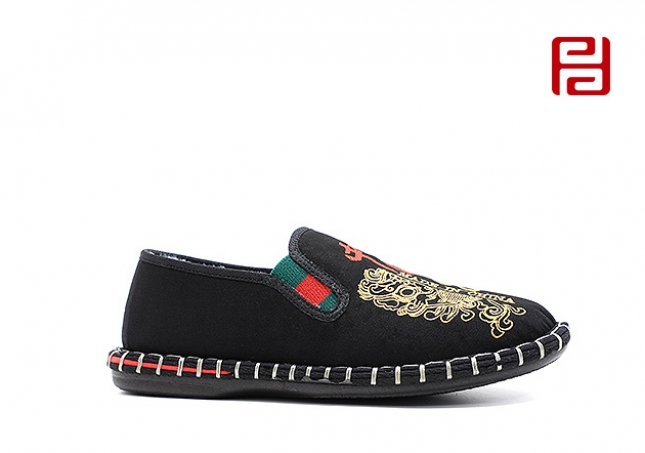 福連升冬季新款中國風尚老北京布鞋時尚國粹休閑鞋