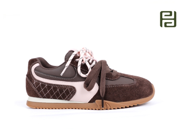 福連升秋季新款休閑女鞋經典百搭德訓鞋