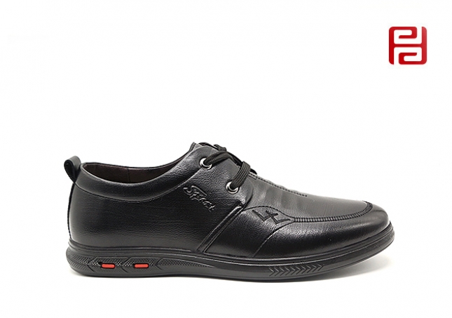 福連升休閑商務男鞋通勤正裝透氣舒適百搭英倫風工作鞋