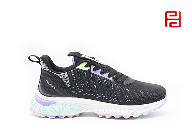 福連升秋季休閑運動女鞋馬拉松梭織防滑透氣舒適旅游鞋