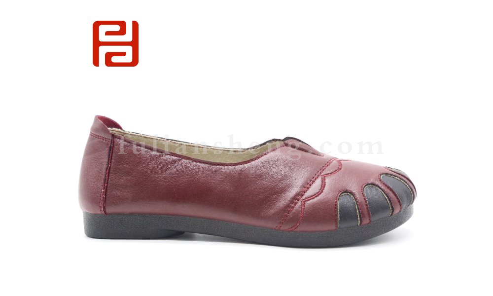 福連升女士春款淺口休閑媽媽鞋舒適軟底老北京布鞋