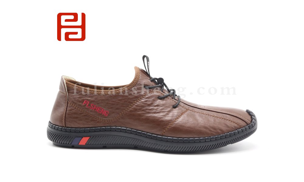 福連升休閑鞋男鞋超柔布舒適合腳商務休閑男單鞋